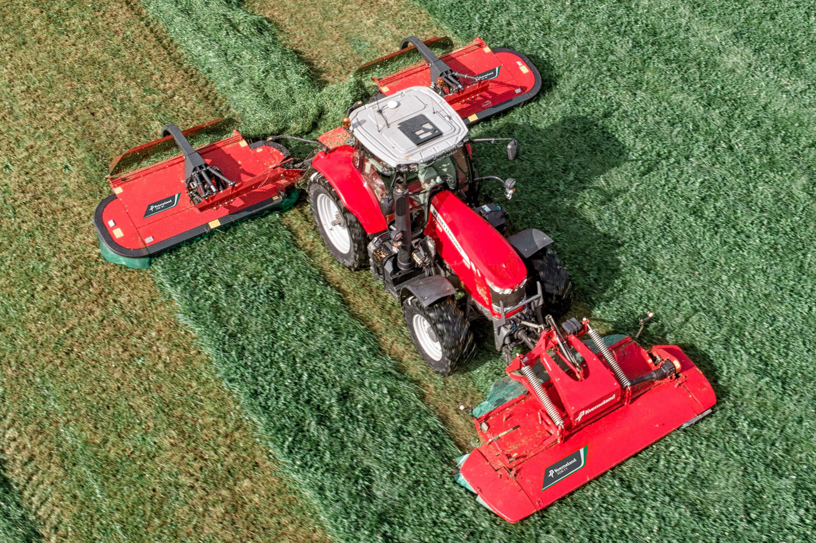 QuattroLink triple mower conditioner